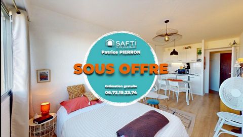 Studio de 24 m² au pied du port de Carnon.