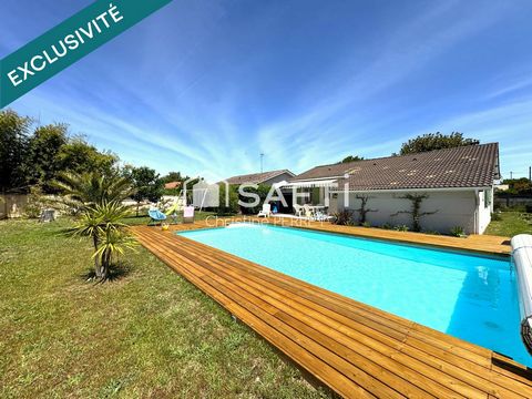 Maison T4 110 M2 ,terrain 957m2, piscine , garage