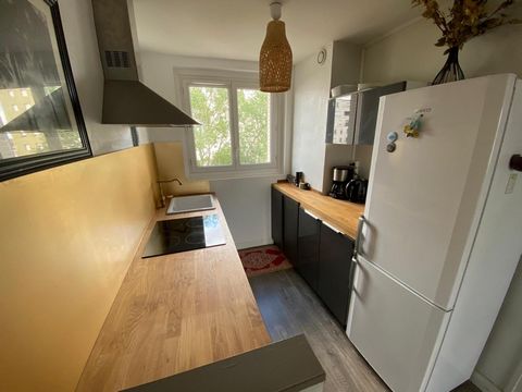 Ferrandière Maisons-Neuves, Appt 3 pièces en parfait état (grandes fenêtres double vitrage, parquet, WC suspendu etc..), une cave, une place de parking