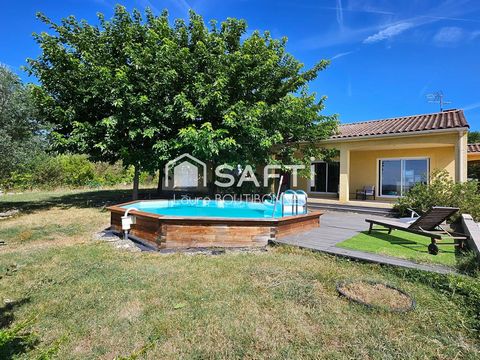 Maison avec piscine et grand terrain