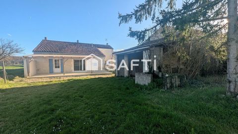 Maison de 120 m2 4 chambres, dépendances, grand jardin