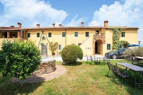 This apartment in Collesalvetti in the province of Livorno is located in a farmhouse renovated in 1998 within an organic farm. It is particularly suitable for families, or even two couples, looking for the relaxation of the Tuscan countryside and pro...
