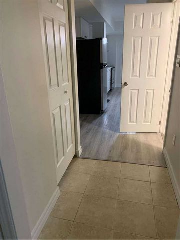 Corner House Newly Finished Legal 2 Bedroom Basement Apartment With Separate Side Entrance With Your Own Ensuite Laundry. 2 Minute Walk To Bus Stops. Close To Go Station, Shopping, Plazas Etc.. Looking For Professional /Couple/ Small Family. No Smoki...