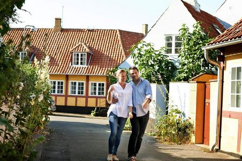 Scenic surroundings at Svaneke Svaneke Bryggergården offers cosy surroundings just 500 metres from Svaneke City Square. Here you stay in charming and scenic surroundings. Creating a tranquil atmosphere for your holiday on Bornholm. 4 holiday apartmen...