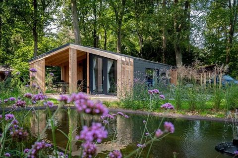 This modern, detached, single-storey holiday home is located in the recently opened holiday park Marina Strandbad, 1.7 km from the small town of Olburgen. Marina Strandbad is located on the banks of Het Zwarte Schaar, almost directly on the river IJs...