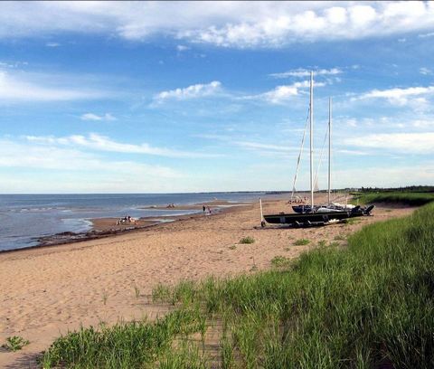 Property Features: A private estate spanning an impressive 44 hectares (440,000 square meters) by the sea. Idyllic location on the Northumberland Strait in Sainte Anne de Kent. The property begins at the highest tide and extends majestically to Route...