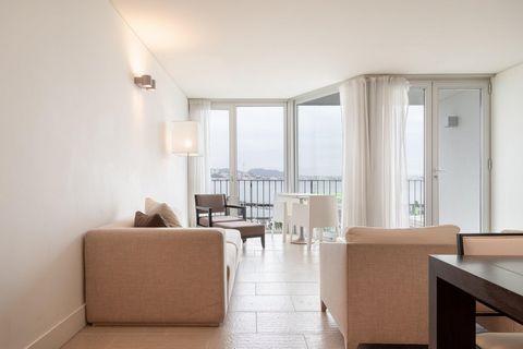 Welcome to Troia Marina - with a privileged location in Troia Marina, this 71 m2 one-bedroom apartment has 1 bedroom, 1 full bathroom, 1 living room with kitchenette and balcony, is equipped with furniture (indoor and outdoor), video intercom, TV and...