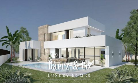 This beautiful modern villa is located within walking distance of the beach of El Portet and the center of Moraira. The villa is spread over 3 floors. In the basement of the villa is a large storage room and the installation room of the villa. In the...