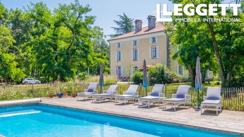 A22640BRU40 - Charme et Prestige : Propriété rénovée avec Maison de Maître, Gîtes, garage, Piscine chauffée et Jacuzzi. Commodités Exceptionnelles! Découvrez un véritable trésor immobilier, niché au cœur d'un somptueux terrain de 24 703 m². Cette pro...