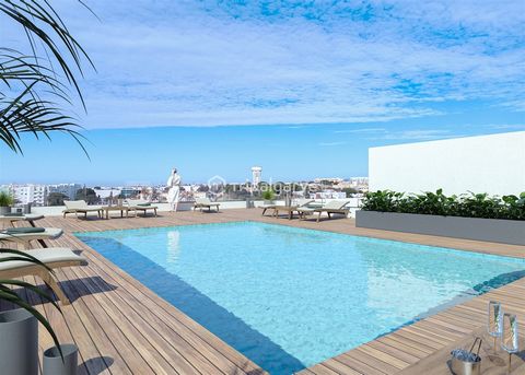 Appartement neuf de 3 chambres avec deux salles de bains dans une résidence sécurisée à Olhão, Portugal. Date limite : janvier 2026. Cet appartement moderne offre un style de vie luxueux dans une résidence sûre à Olhão, où le confort et la sécurité s...