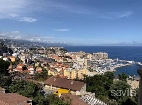 Ideal gelegen am Eingang von Monaco, in einer prestigeträchtigen modernen Residenz mit Swimmingpool und Concierge, bietet diese Dreizimmerwohnung einen atemberaubenden Blick auf das Meer und ein atemberaubendes Panorama auf das Fürstentum. Eine geräu...