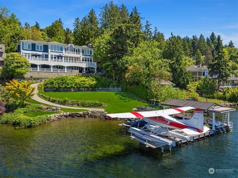 Experience the luxurious lifestyle of Mercer Island waterfront living. Tranquility, magnificent craftsmanship, and sophistication await in this spacious waterfront estate. Perfectly situated on ¾+acres to capture views of Lake Washington, mountains, ...