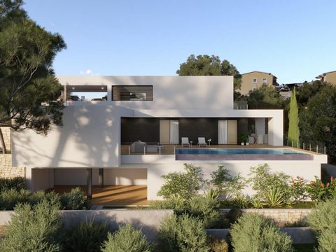 Villa Moderna y Funcional Descripción de la Villa Ubicada en un entorno exclusivo, esta villa se distribuye en dos plantas. El dormitorio principal ocupa toda la planta superior, proporcionando máxima privacidad. Con su baño propio y una terraza priv...