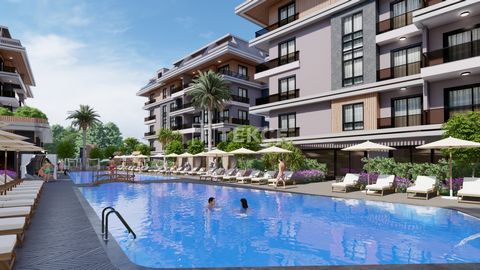 Chic Apartments for Sale in a Social Compound with Amenities in Alanya Oba The apartments are located in Oba, Alanya's developing investment center. Alanya is a popular holiday destination with a mild climate and natural beauty. With various nature-s...