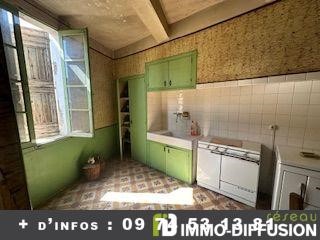 Fiche N°Id-LGB160975: Montagnac, House to renovate of about 42 m2 comprising 2 room(s) including 1 bedroom(s) - Old construction - Ancillary equipment: attic - - heating: None - DPE virgin - More information available on request... - Legal notice: Of...