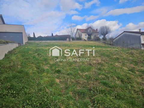 Terrain constructible 844 m2