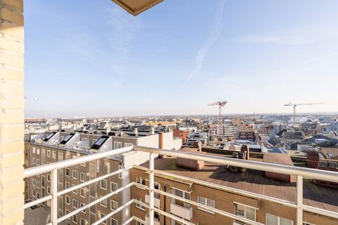 Perched on the 8th floor with breathtaking panoramic sea views, this brand-new, stylishly decorated apartment is a dream coastal getaway. Ideally located on Zeedijk 157, between the iconic Pier and vibrant Casino, it offers front-row access to Blanke...