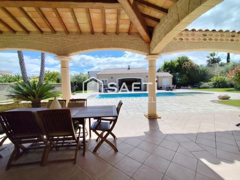 Magnifique villa avec piscine, de 230m², dépendance, garage et sous sol de 150M²