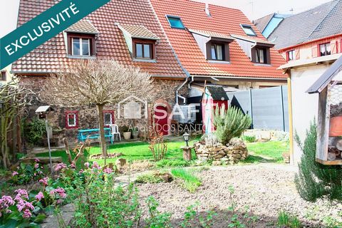 Maison Alsacienne avec dépendance et jardin, au cœur du vignoble alsacien
