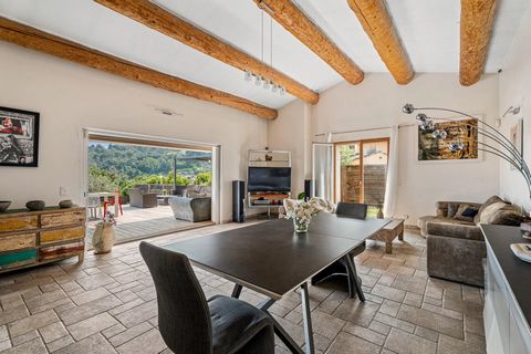 Villa contemporaine à vendre à Biot  Vue panoramique, piscine,