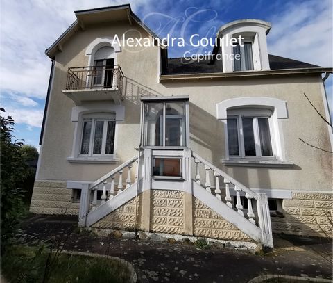 ? À vendre Maison Art Déco des années 30 à Rosporden ? Finistère Sud Bretagne