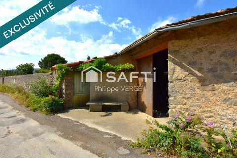Remise en pierre 158 m² sur terrain clos 800m²