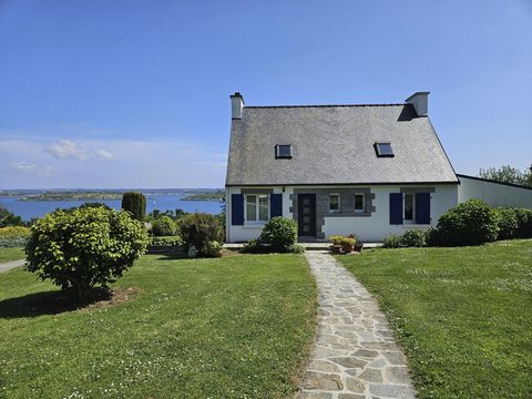 ROSCANVEL - Exceptionnelle maison néo-bretonne avec vue mer panoramique