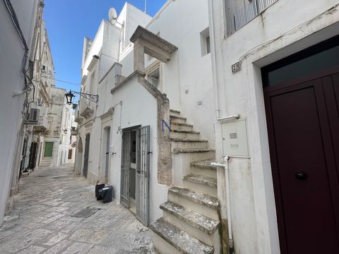 Maison de ville de 60 m² entièrement restaurée avec 1 chambre à vendre dans le centre historique de Martina Franca