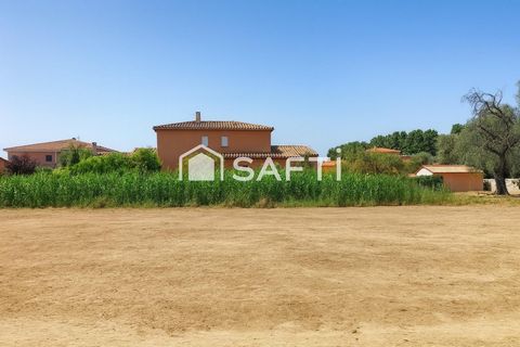 Terrain nue viabilisé à Rivesaltes de 457 m2 avec permis de construire validé pour villa - Possibilité de " Villa clé en main "