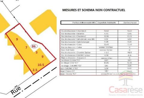 À VENDRE  Immeuble en pleine propriété proche gare  168 m² bâtis
