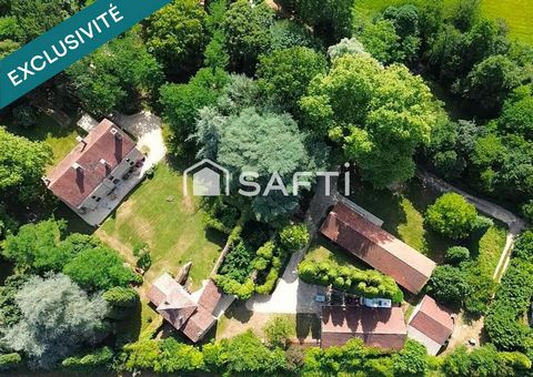 Propriété de prestige : maison de maître, deux gîtes, dépendances – Exclusivité rare