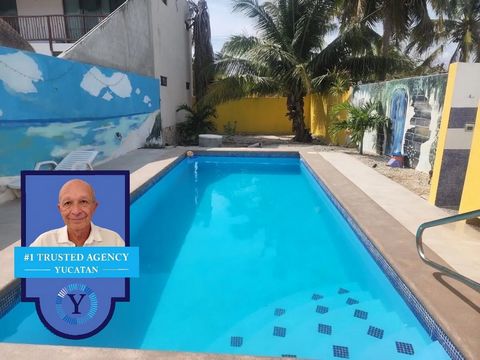 Casa Amarilla Chelem $210,000 USD Dit is het perfecte huis voor een stel dat het strandleven wil. 2 slaapkamers en 2 badkamers. Loop naar de stad Chelem Centro 10 minuten, loop naar het strand 5 minuten 15 minuten rijden naar Progresso, waar u alles ...