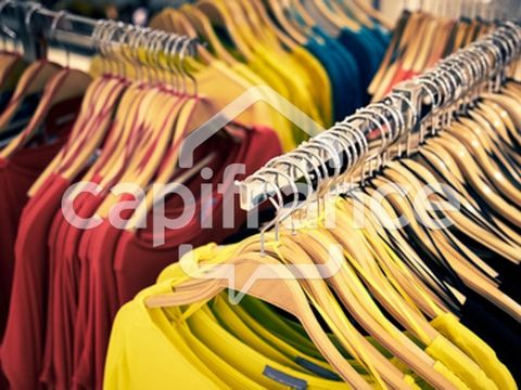 Saint-Lô, rue piétonne, fonds de commerce vêtements et murs commerciaux !!!