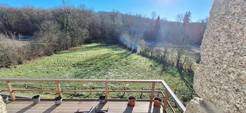 Maison au calme avec rivière et terrain clos