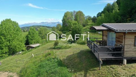 Chalet de 41m² avec garage non attenant sur 1928m² de terrain