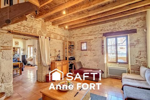 Belle maison en pierre avec point de vue rare sur Agen