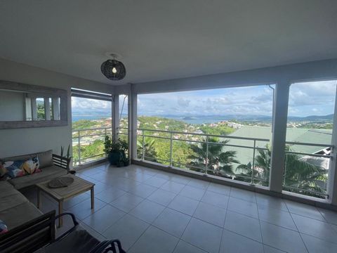 Appartement de standing T4 vue mer à Anse Mitan